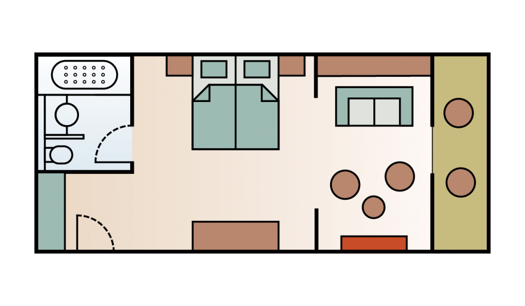plan d'étage Dom_la_Foret_Chambre_Double_Superieur_Residentielle_avec_terasse