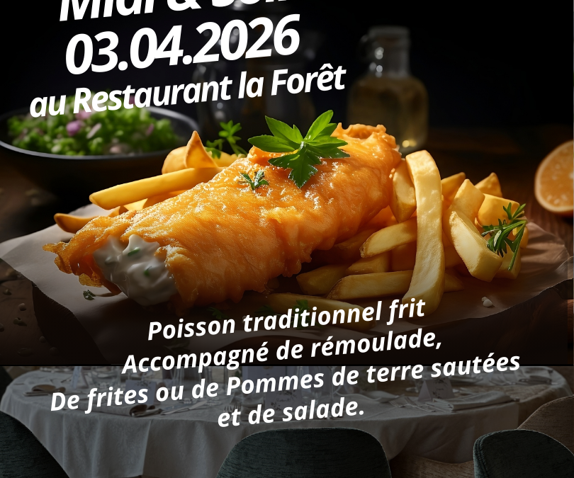 Poisson traditionnel le 03.04.2026